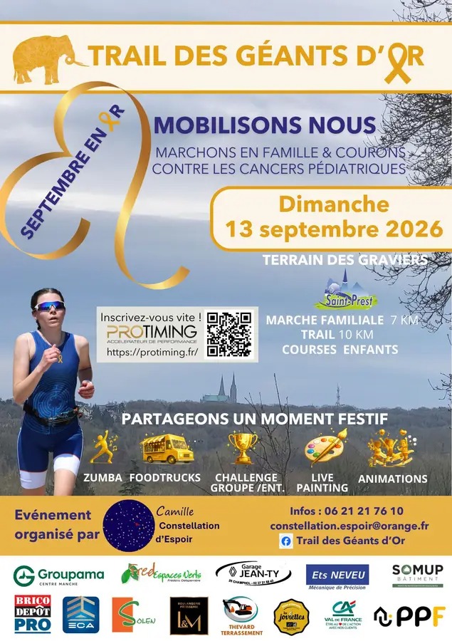 Trail des géants d'or 2026