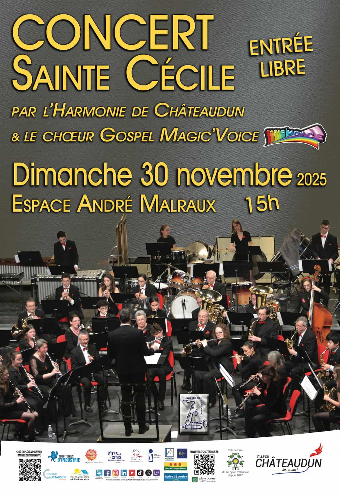 Concert Harmonie Châteaudun - Novembre 2025