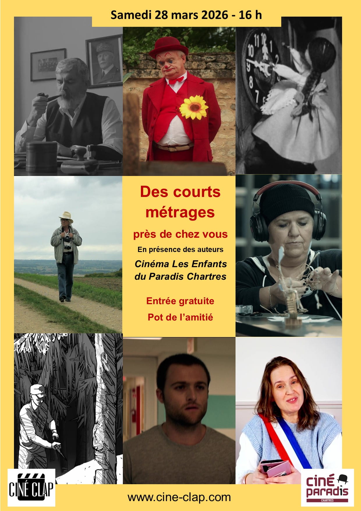 Ciné-clap - Court métrage 2026
