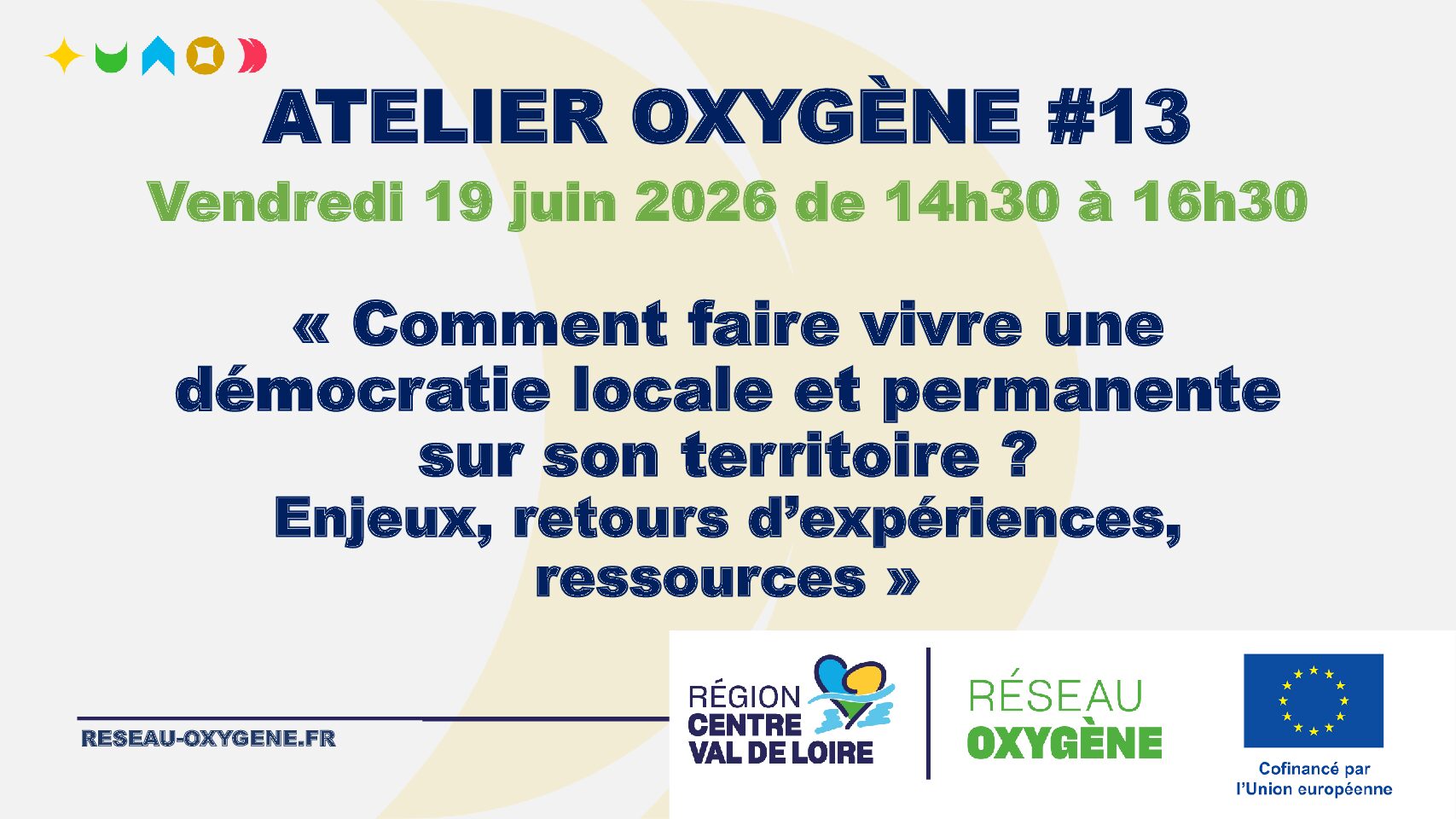 Atelier Oxygène - Juin 2026