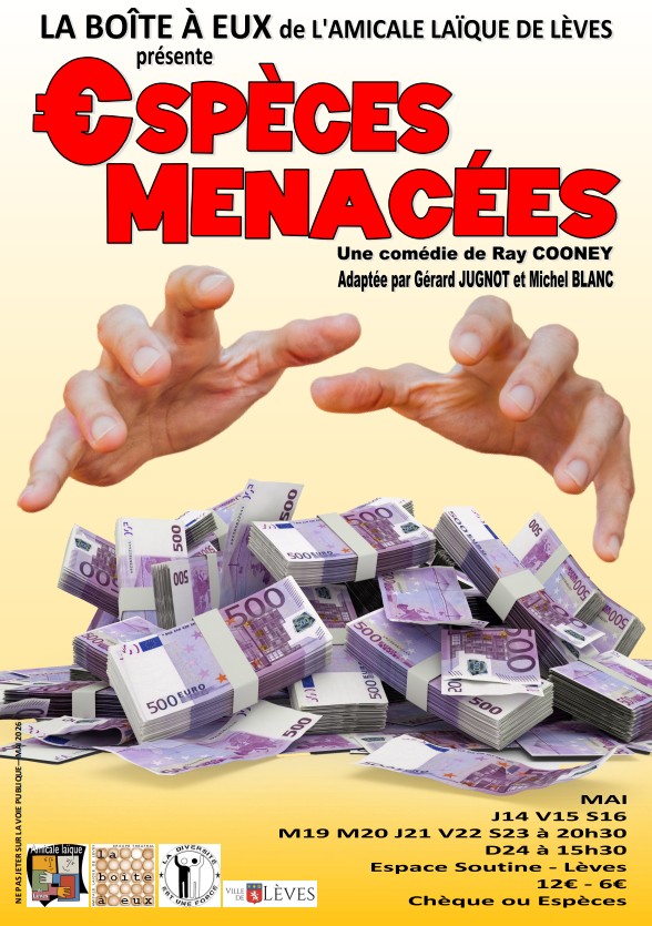 Espèces menacées - Mai 2026