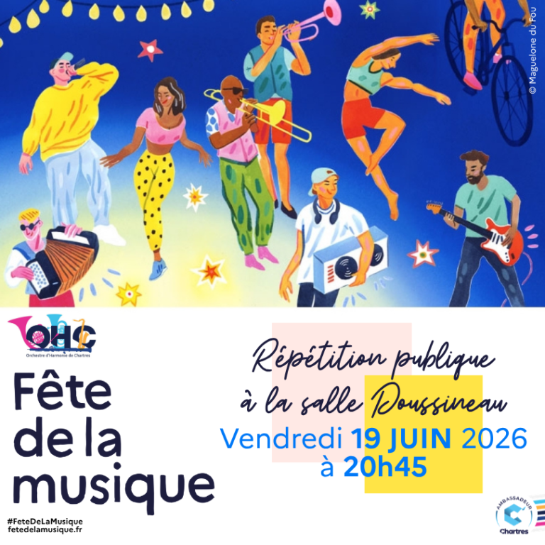 Harmonie de Chartres - Fête de la musique 2026