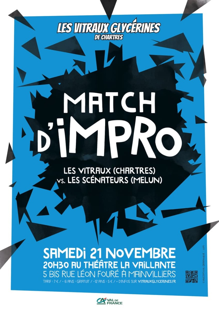 Vitraux glycérines - Match d'impro - Novembre 2026
