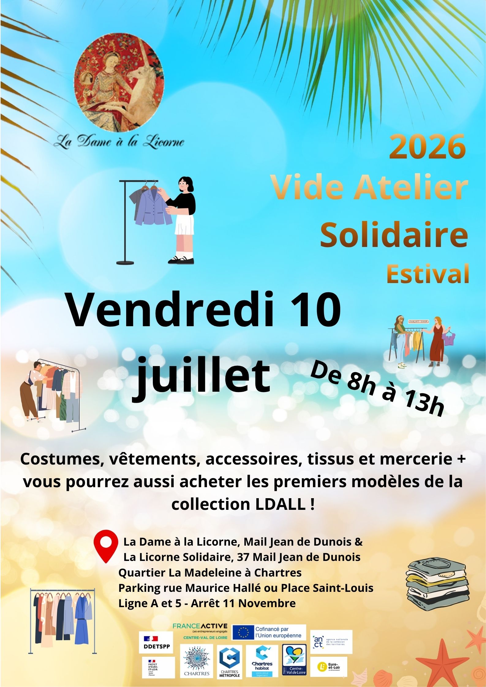 Vide atelier solidaire - Juillet 2026