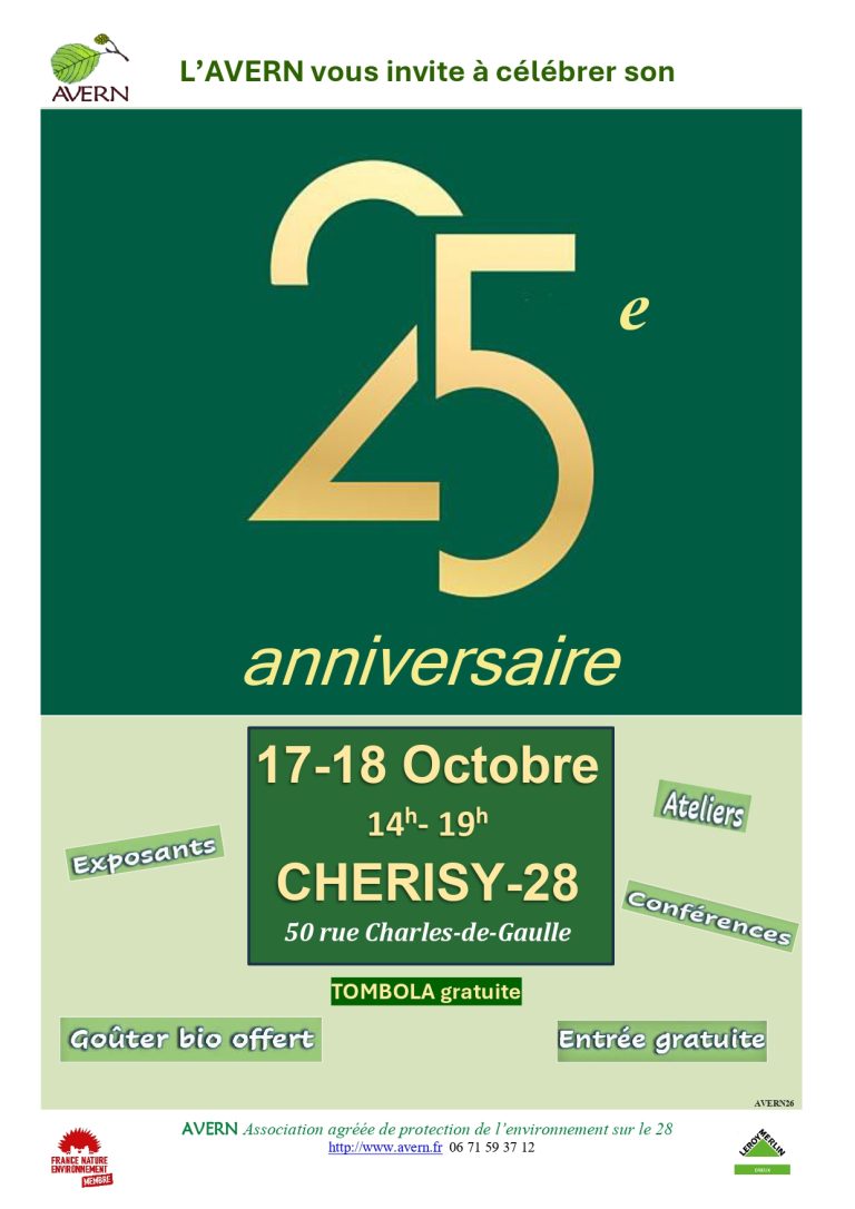 AVERN26 Affiche 25 ANS