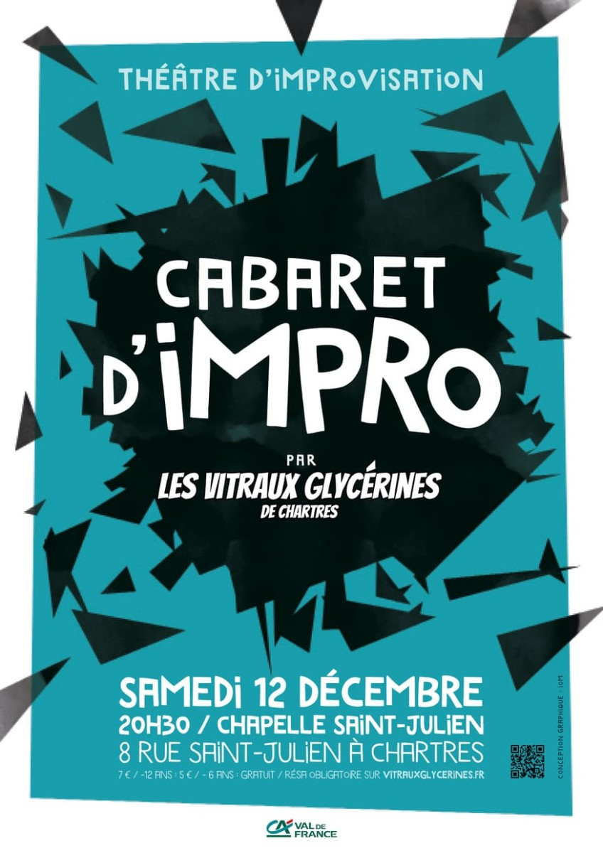 Vitraux glycérines - Cabaret d'impro - Décembre 2026